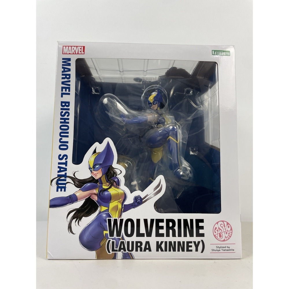 NIB Marvel Universe Laura Kinny Wolverine Bishoujo 1:7 Scale Statue Collectible - Picture 6 of 11